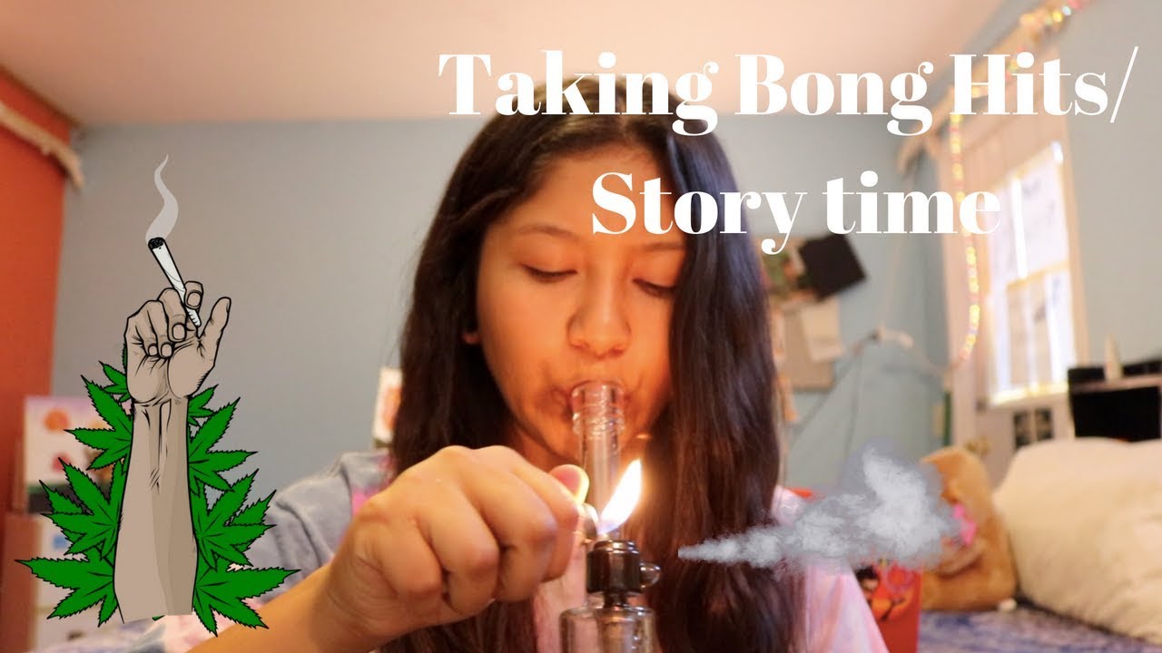 Taking Fat Bong Hits!!