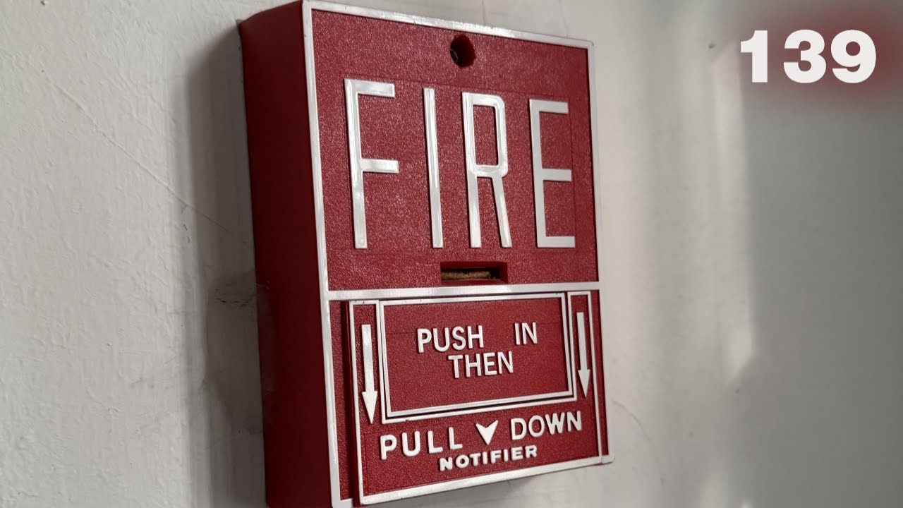 Fire Alarm Test 139 | Late 1990s Notifier | Gentex Commander 1s