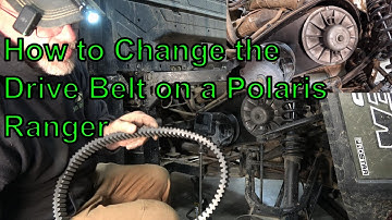 How to Change the Drive Belt on a Polaris Ranger