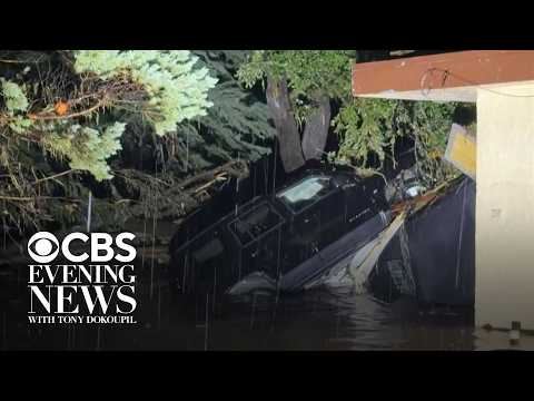 Texas authorities warn people to seek higher ground immeditaley as flooding kills 2