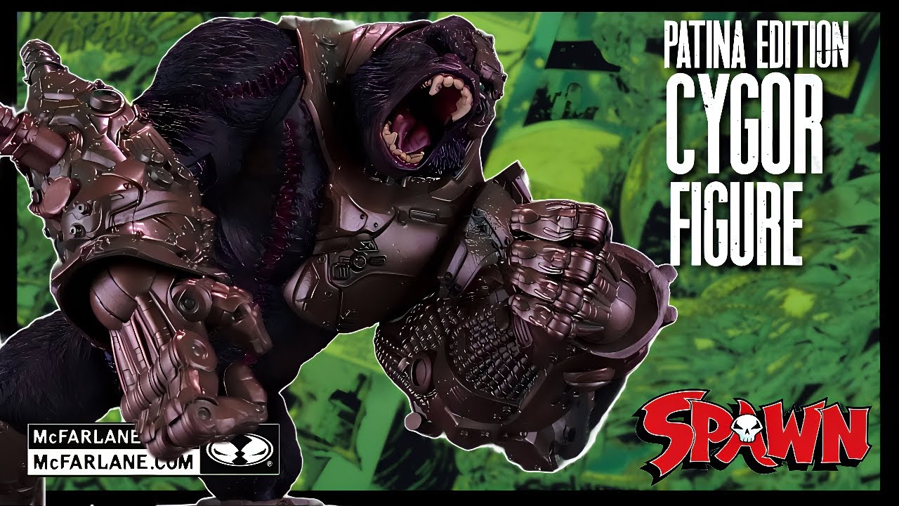 McFarlane Toys Spawn Cygor Figure Patina Edition ‪@TheReviewSpot