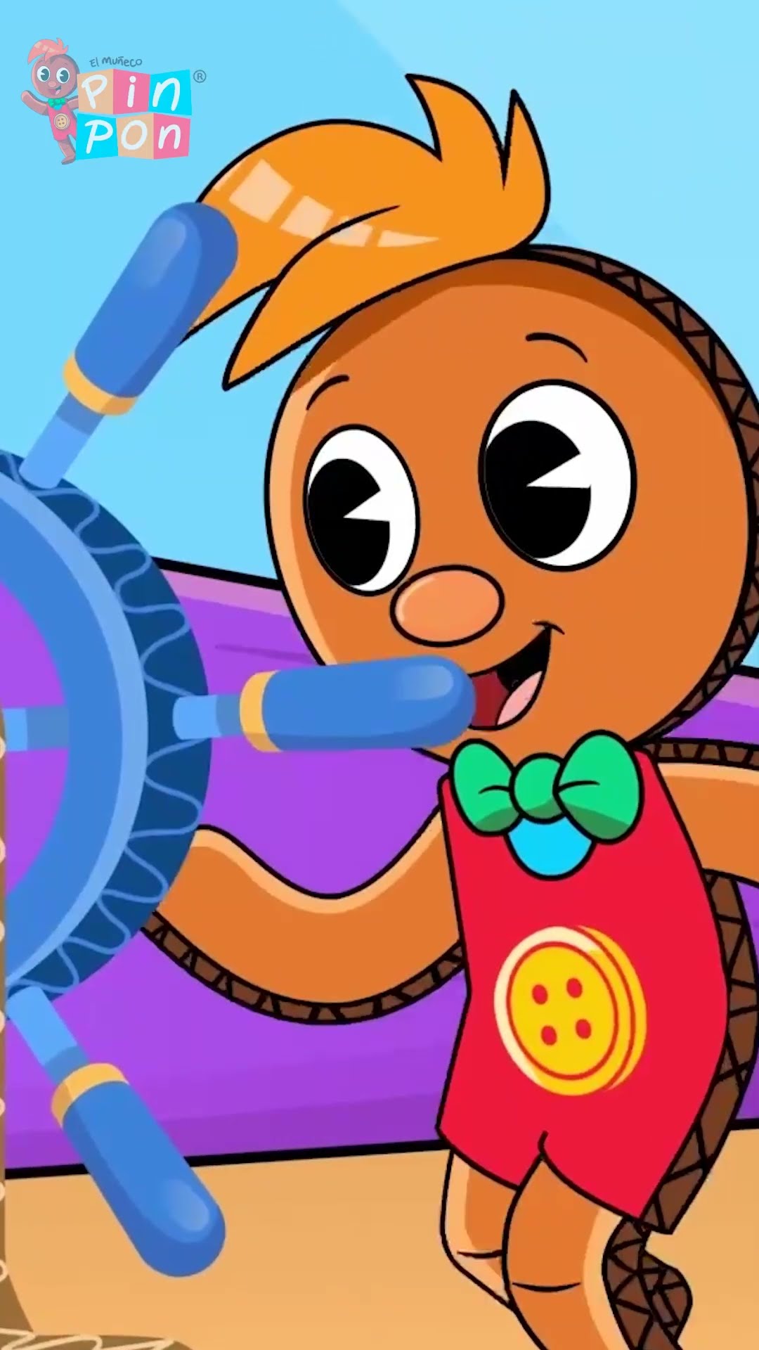 El barquito chiquitito que no podía navegar | El Muñeco Pin Pon #short #cancionesintantiles