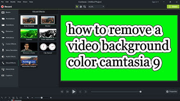 how to remove a video background color camtasia 9 - How To Change Video Background camtasia 9