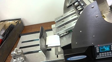 Friction feeder - Vacuumatic TCF - Counting paper inserts with a light weight seperator fitted
