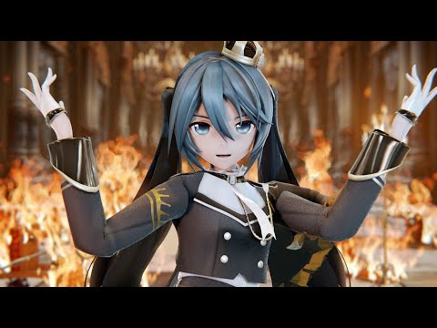 【MMD】ヒアソビ (by かめりあ/Camellia)【YYB Crown Knight 初音ミク】