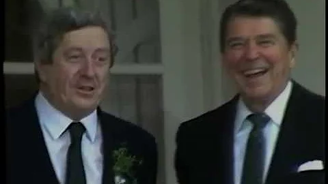 President Reagan's Meetings with Prime Minister Ga...