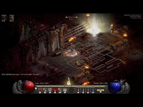 Видео: Diablo II: Resurrected PS5 Offline mode JAH Rune