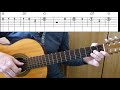 Guitar lesson - Hickory Dickory Dock - Easy Guitar melody tutorial + TAB