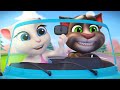 Talking Tom | Hit The Road | Funny Cartoons for Kids by HooplaKidz TV