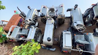 Eicher Tractor Loaded Truck Accident With Another Truck On Highway Escort Hydra And Crane Pulling