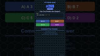 Python Quiz #269 — Can You Predict the Output? #shorts #python