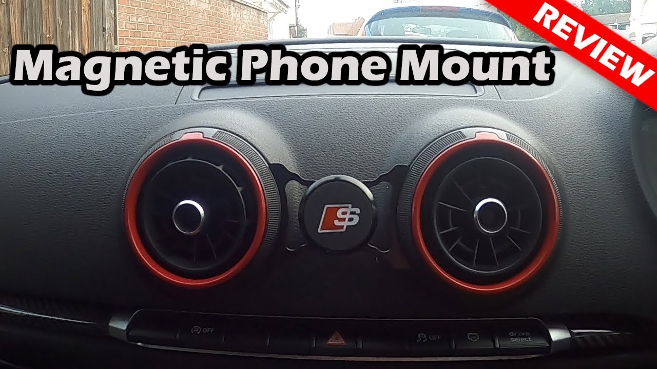 Install & Review Magnetic Phone Holder for Audi A3 / S3 / RS3 8V