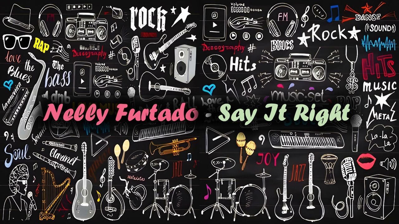 Nelly Furtado - Say It Right ( Slowed + Reverb ) // same Voice // echo