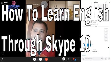 How To Learn English Through Skype 10, How To Learn English With An Indian Accent Official Video!