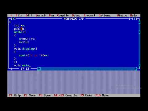 C++ Dynamic Constructor Class 33