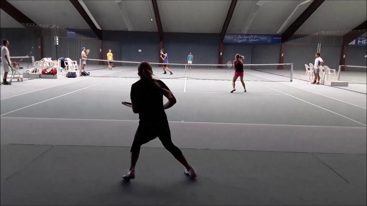 Tennis Drills Fun & Action Drills "Wipe Out" YouTube