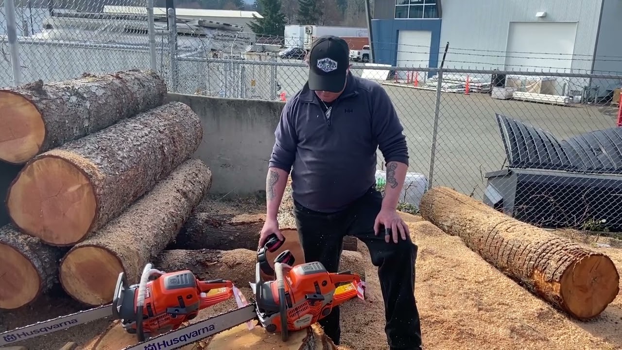 Donny walkers chainsaws testing custom built husqvarna 550 mark2