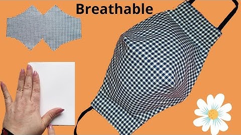 SIMPLE MASK NO FOG ON GLASSES MASK | NOT TOUCH NOSE AND MOUTH | NO RULER NO MEASUREMENTS | PERFECT