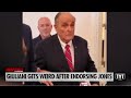 Giuliani GETS WEIRD After Endorsing Vernon Jones