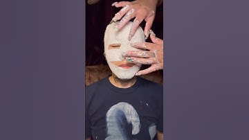 face casting part 1 #sfx #plaster