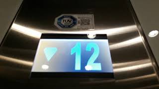 Kone Aufzug In Hochhaus In München