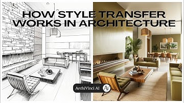 Style Transfer Architecture Render with ArchiVinci