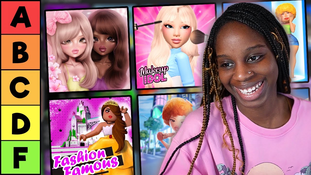 RANKING Roblox Dress Up Games YouTube 