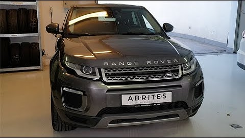 2018 Range Rover Evoque All Keys Lost - Key Programming