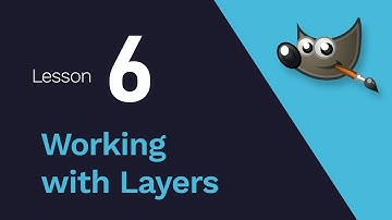 6) Working with Layers in Gimp 2.10