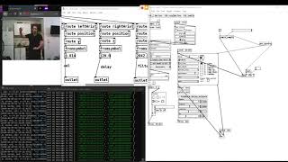 pure data + ml5j posenet + node.js