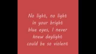 Florence + The Machine - No Light, No Light Lyrics