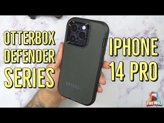 iPhone 14 Pro : OtterBox Defender Series Case Black 