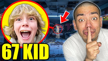 if you see 67 KID at haunted arcade at 3am, RUN AWAY FAST!! ( SCP 67 KID )