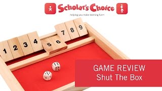 Shut The Box Game Review - by Scholar's Choice 