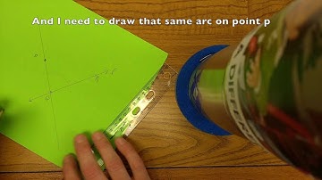 Constructing a Parallel Line through a given point