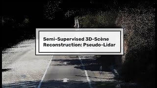 Semi-Supervised 3D-Scene Reconstruction in Dynamic Environments from Single Camera