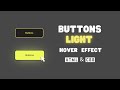 How to create buttons using only html  css  buttons with awesome hover effects