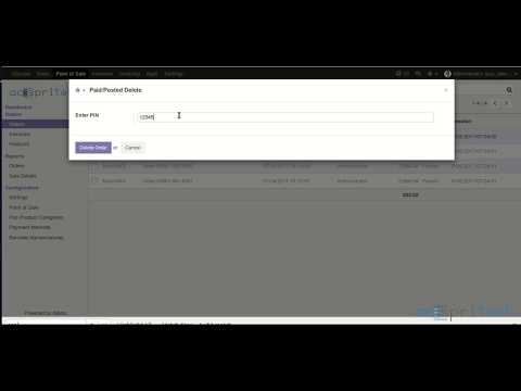 Odoo POS -