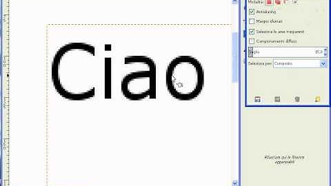 Tutorial come fare la scritta arcobaleno su Gimp 2.8