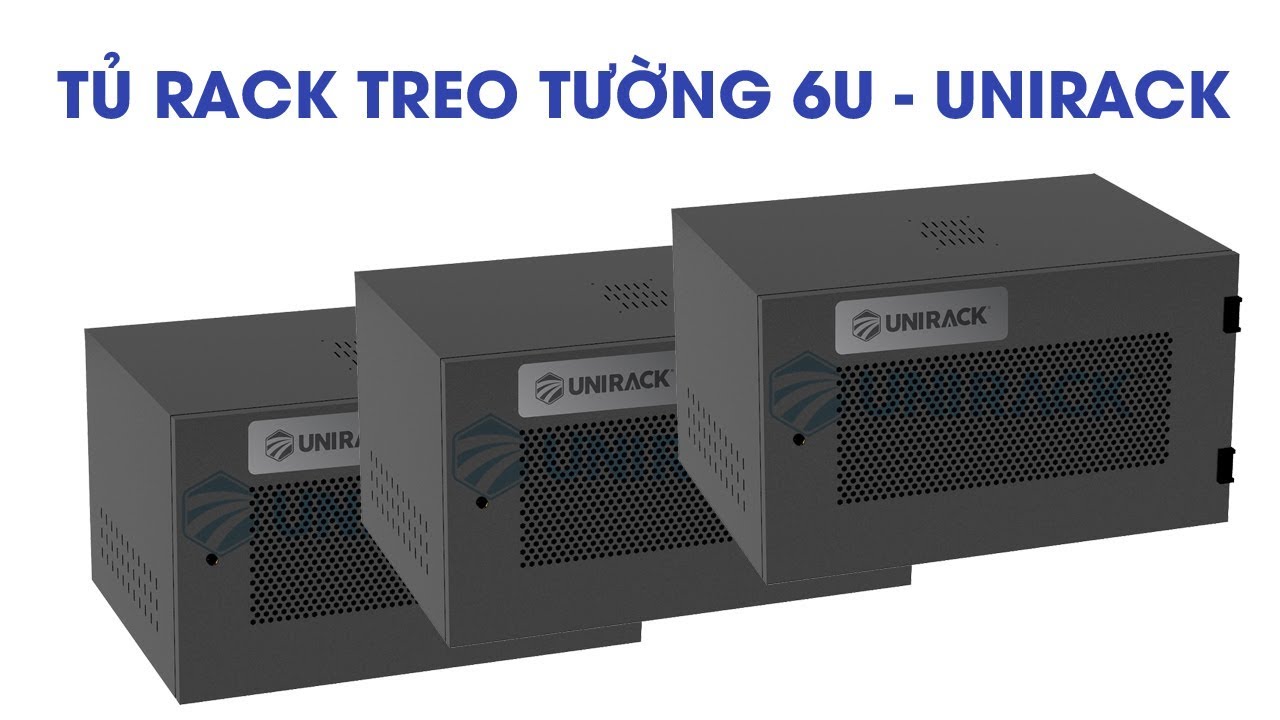 Giới thiệu thiết kế và tính năng của Tủ mạng - Tủ rack treo tường 6U ...
