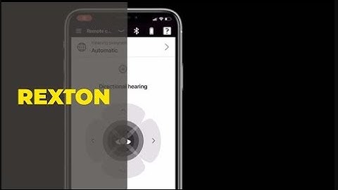 Rexton App tutorial video: Rexton Assist | REXTON Hearing Aids