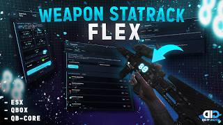 🔥 FiveM StatTrak – Weapon Kill Counter Script | Neon Holograms | ESX / QBox / ox / Standalone