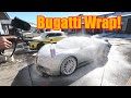 WRAPPING MY BUGATTI VEYRON!