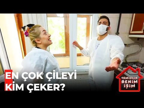 Kadir ve Figen'in Çile Yarışması - Temizlik Benim İşim 403. Bölüm