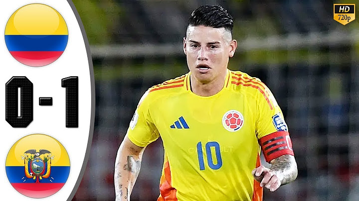Colombia vs Ecuador 0 1 Resumen Y Goles Completo 2024 HD