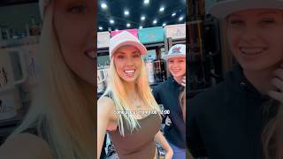 Today at the @DickersonCustomTrucks booth with @kyndal.dickerson379 from 1:00 - 3:00! #trucking