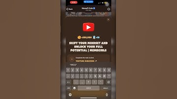 memeFi daily YouTube video code| memeFi comments turned off YouTube video code of November 7#shorts