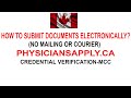 Submit documents electronically for sourcecredential verification medical council of canada imgs