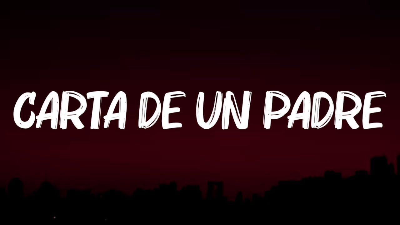 Farruko Ft. Onell Diaz Carta de un Padre (Letra/Lyrics) YouTube