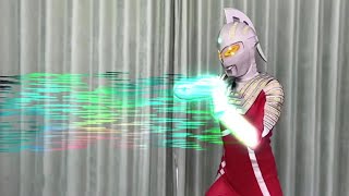 Armor Ultraman Seven Mặc bộ áo giáp của Siêu nhân điện quang Seven và gặp gỡ mọi người